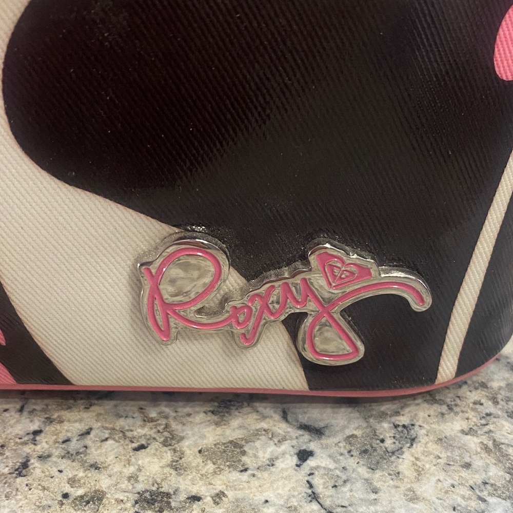 Roxy Pink and Brown  Vintage Y2K Floral Bag - Picture 2 of 7